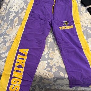 NFL Purple and Yellow Minnesota Vikings Track Pants